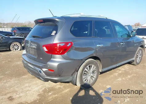2017 Nissan Pathfinder Sv из США, поврежденный, VIN 5N1DR2MN3HC901619